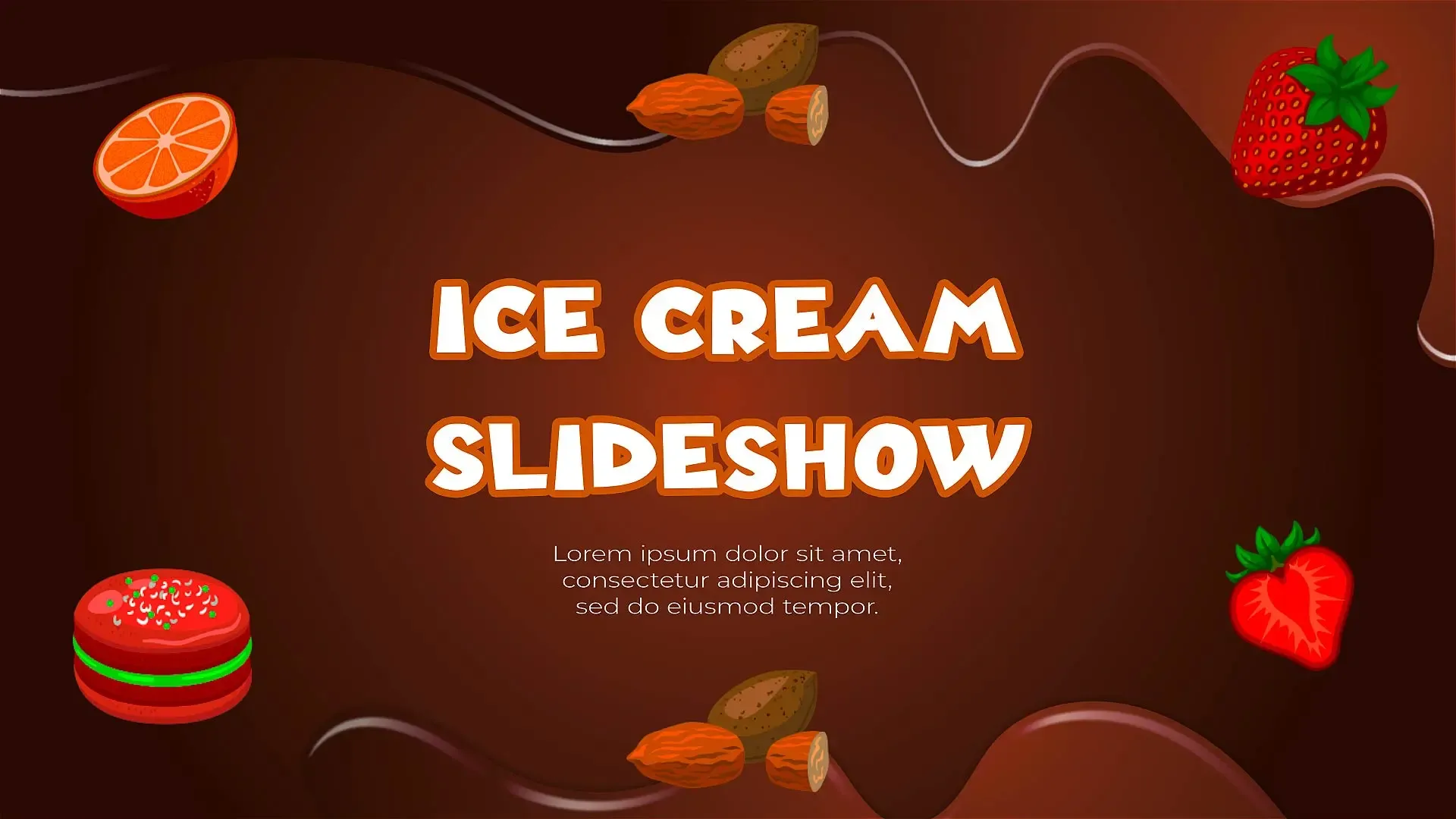 Vibrant Ice Cream Slideshow